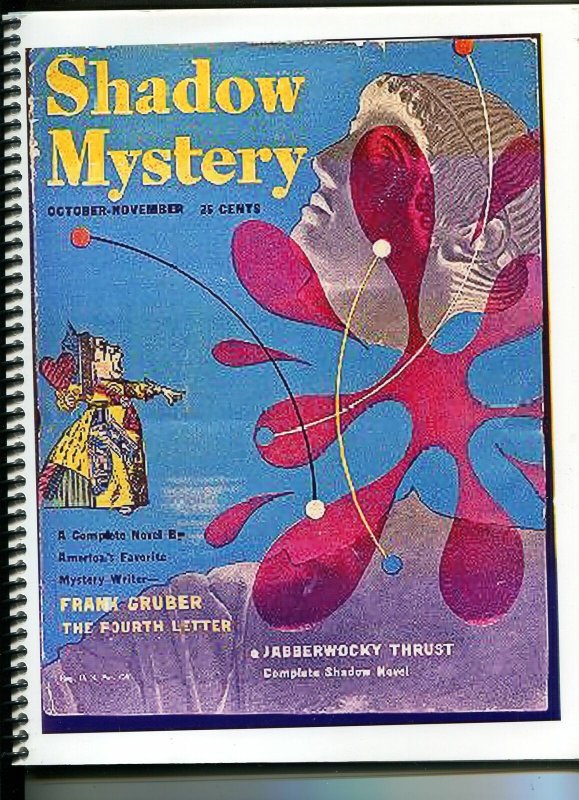 Shadow Mystery 10/1947High Adventure-pulp reprint-Jabberwocky Thrust-VF
