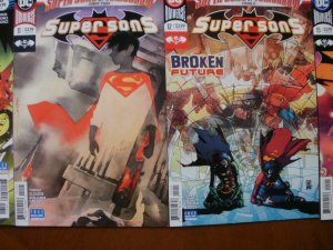 11 DC Comic: SUPER SONS #1 2 3 4 6 7 8 11 12 15 16 (Rebirth Universe)(2017 2018)