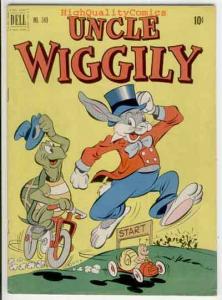 UNCLE WIGGILY #349, VG+/FN, Dell, Tortoise & Hare, 1951