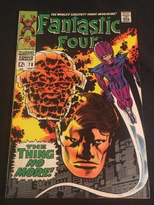 THE FANTASTIC FOUR #78 Fine Condition