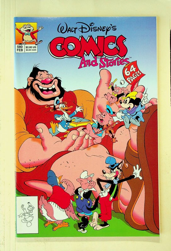 Walt Disney's Comics and Stories #580 (Feb 1993, Gladstone) - Near Mint 