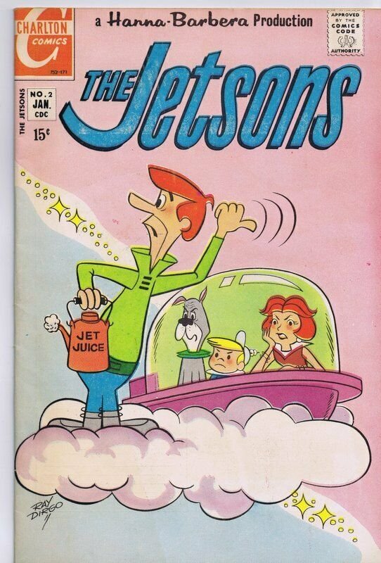 Jetsons #2 ORIGINAL Vintage 1971 Charlton Comics
