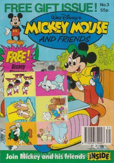 Mickey Mouse and Friends (London Editions) #3 VF; London Editions | save on ship