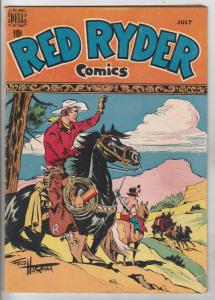 Red Ryder Comics #72 (Jul-49) FN Mid-Grade Red Ryder