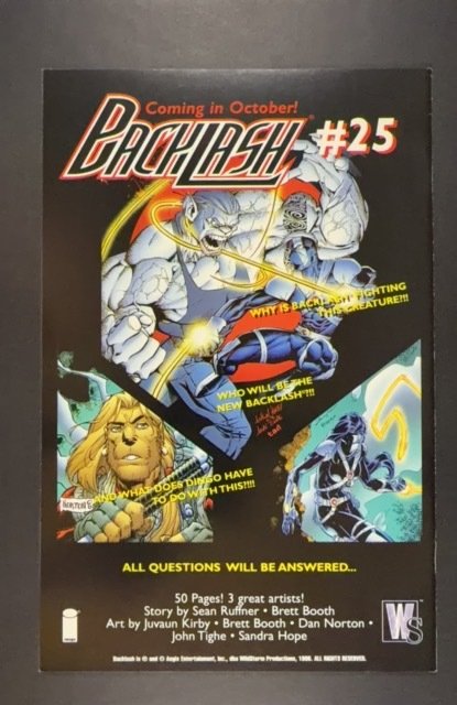 DV8 #1 Wrath Cover (1996)