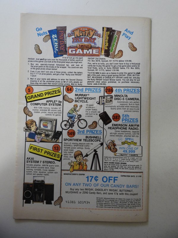 Rocket Raccoon #4 (1985) VG/FN moisture stain bc