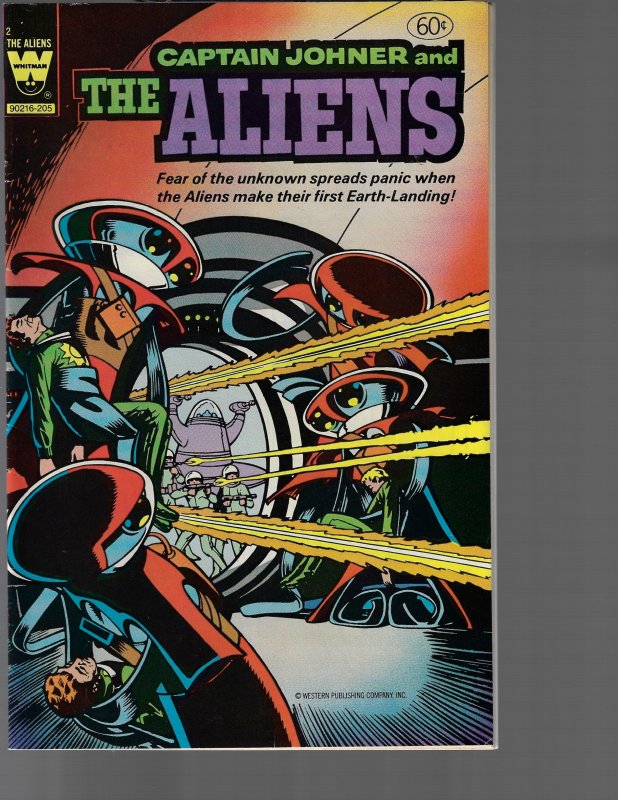 Captain Johner and the Aliens #2 (Whitman, 1982) VF