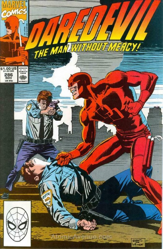 Daredevil #286 VF; Marvel | we combine shipping 