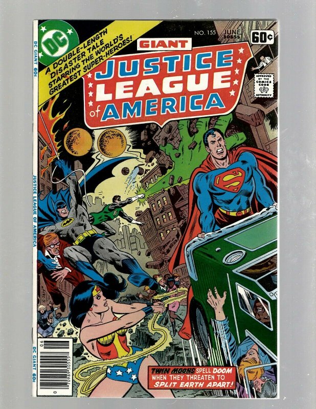 Lot Of 6 Justice League Of America DC Comic Books # 154 155 156 157 158 159 GK34