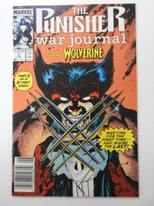 The Punisher War Journal #6 (1989) Guest Starring Wolverine! Sharp VF-NM!
