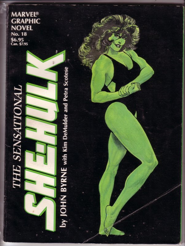 Marvel Graphic Novel #18: Sensational She-Hulk GD Byrne