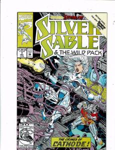 10 Silver Sable Marvel Comic Books # 1 2 3 4 5 6 7 8 9 10 Spider-Man Goblin HC2