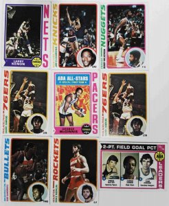 1970's Topps Basketball Lot of 72 Card See images includes all pictured Cards