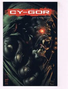 Lot Of 3 Cy-Gor Image Comic Books # 1 2 3 Guerrilla Todd McFarlane TW22