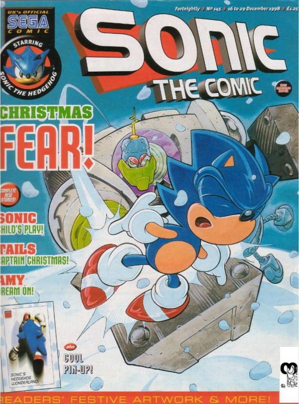 Sonic the Comic #145 VF ; Fleetway Quality | Hedgehog