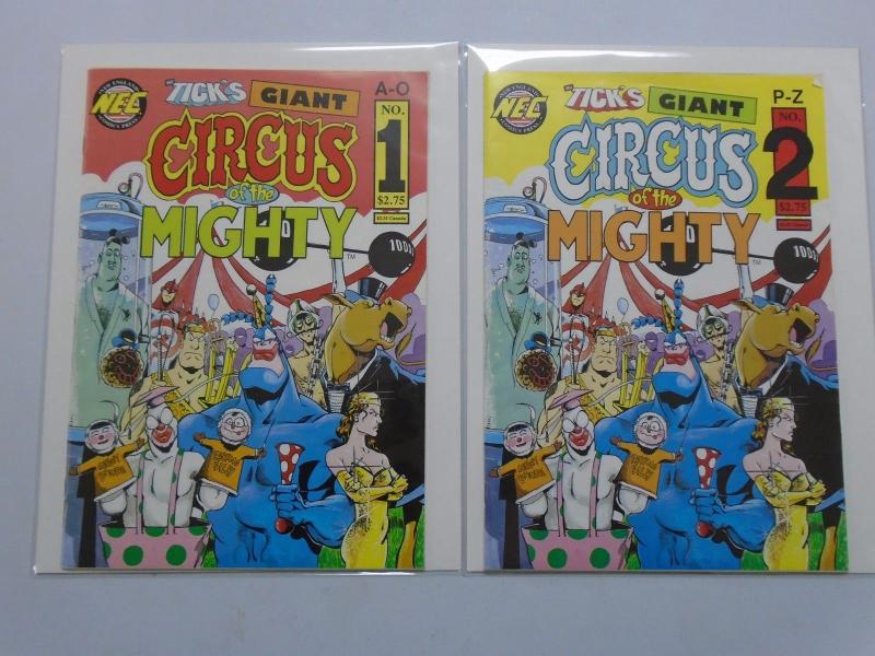 Tick's Giant Circus of the Mighty (1992) #1-2 Set - 6.0 - 1992