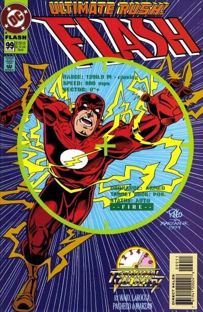 Flash (1987 series) #99, NM- (Stock photo)