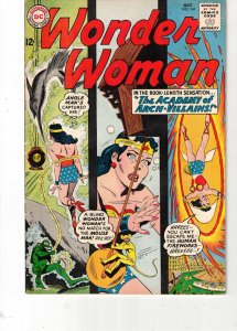 Wonder Woman #141 (1963) High-Grade VF+ 1st Acadamy Of Arch Villians Boca CERT