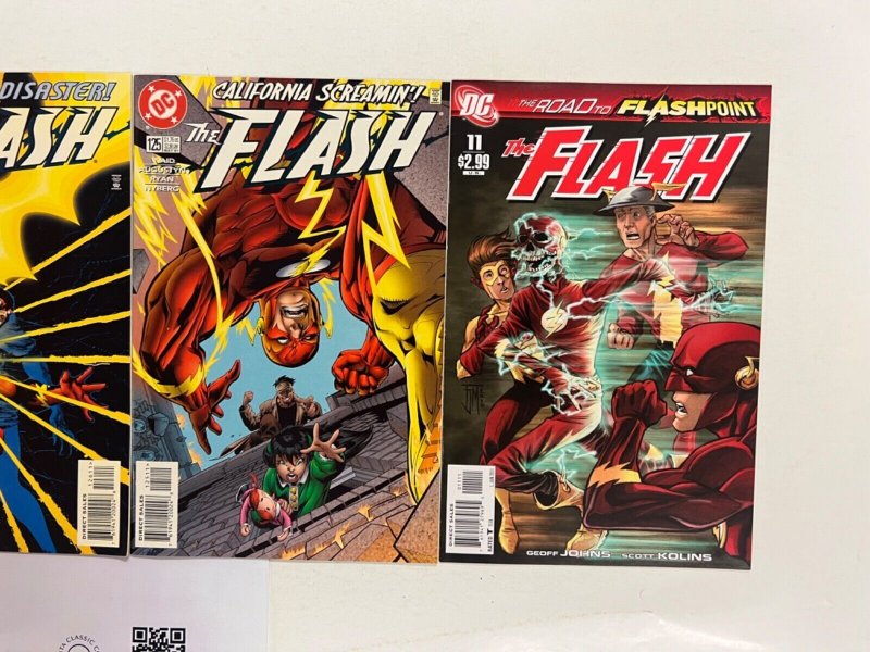 4 The Flash DC Comic Books # 4 11 125 126 Batman Superman Wonder Woman 95 JS44