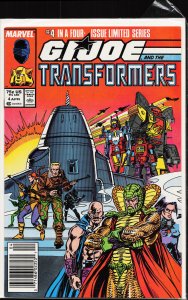 G.I. Joe and the Transformers #4 (1987) G.I. Joe