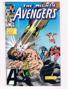 The Mighty Avengers #252 VF Marvel Comics Comic Book Feb 1985 DE24