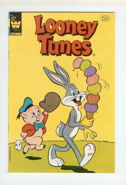 LOONEY TUNES (GOLD KEY/WHITMAN) 40 VF-NM BUGS BUNNY COMICS BOOK