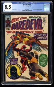 Daredevil #11 CGC VF+ 8.5 Off White to White 1st Appearance Ani-Men!