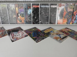 Huge Lot 120+ W/ Spawn, Lady Death, GI Joe+ Avg VF/NM Condition.