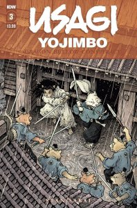 USAGI YOJIMBO DRAGON BELLOW CONSPIRACY #3 IDW 2021