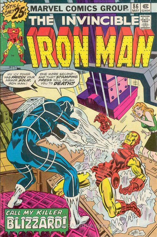 Iron Man (1st Series) #86 VF; Marvel | save on shipping - details inside