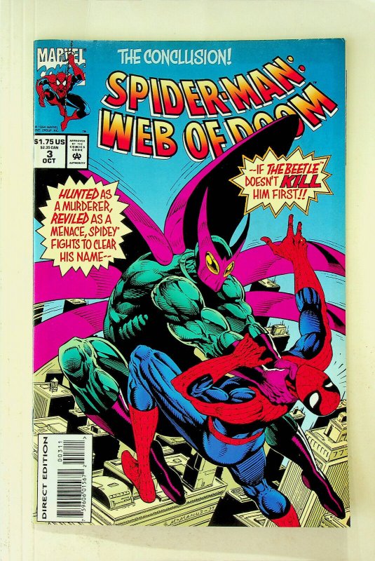 Spider-Man: Web of Doom #3 (Oct 1994, Marvel) - Near Mint