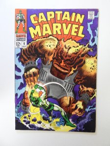 Captain Marvel #6 (1968) FN/VF condition