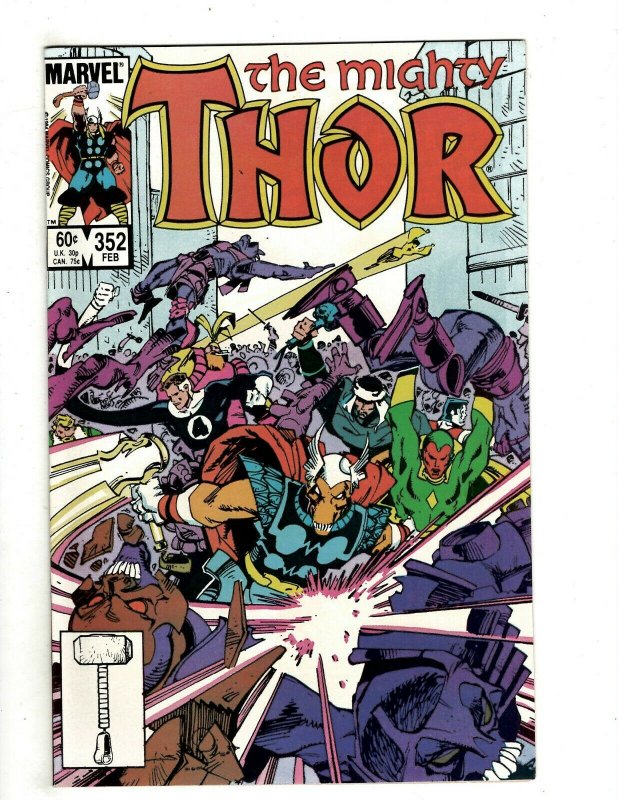 12 Mighty Thor Marvel Comic 348 349 350 351 352 353 355 358 359 360 361 362 RB12