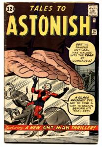 Tales to Astonish #36 comic book-3rd Ant-Man-Hank Pym-Marvel-1962