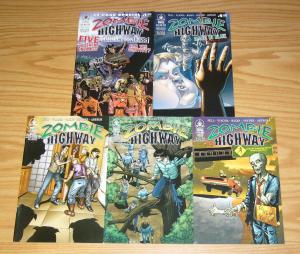 Zombie Highway #1-3 VF/NM complete series + back in blue + directionless - set 4 