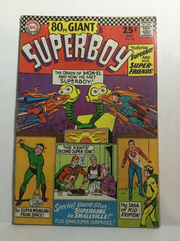 Superboy 129 Gd Good 2.0 Tape DC Comics