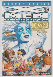 Marvel Comics! X-Men Unlimited! Issue #32! (2001) Dazzler Back in the Spotlight!