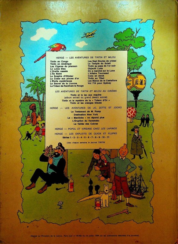 Les Aventures de Tintin Herge HC Tin Tin Au Tibet Casterman