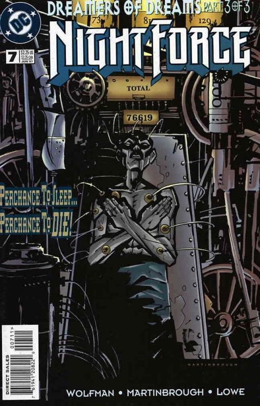 Night Force (2nd Series) #7 VF/NM; DC | save on shipping - details inside