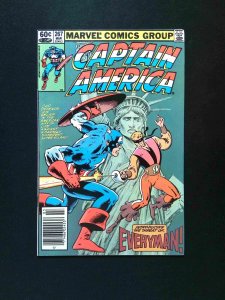 Captain America  #267  MARVEL Comics 1982 VF+ NEWSSTAND