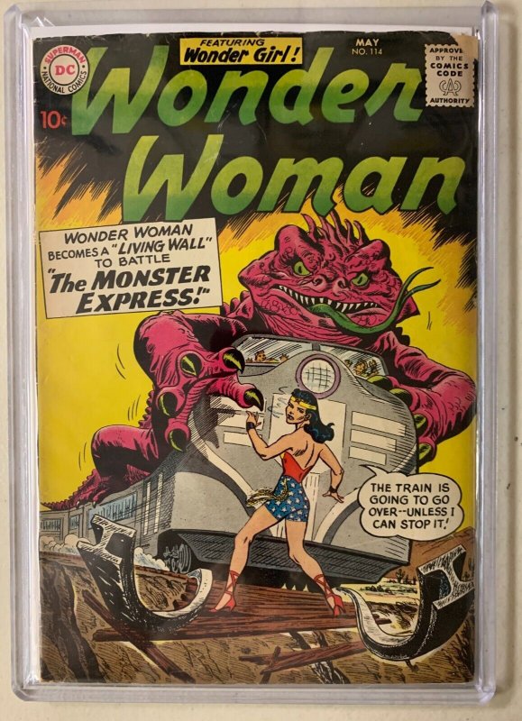 Wonder Woman #114 DC 1st Series (3.5 VG-) (1960)