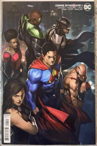 Crime Syndicate # 1 NM 1st Print Variant Cover DC Comic Book Batman Atom 17 SM15
