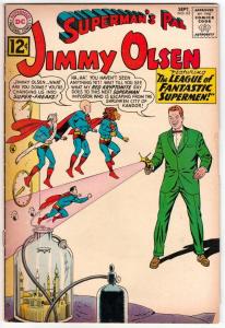 Superman's Pal Jimmy Olsen #63 (Sep-63) FN- Mid-Grade Jimmy Olsen