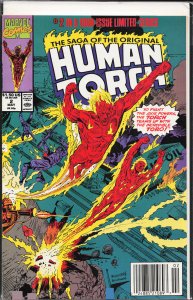 Saga of the Original Human Torch #2 (1990) Human Torch