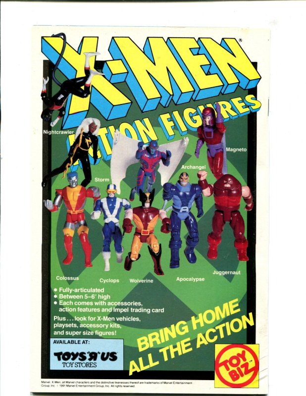 X-Men #1 - CHRIS CLAREMONT ART! (7.0/7.5) 1991