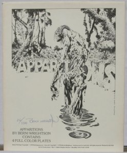BERNIE WRIGHTSON APPARITIONS Portfolio, Limited Signed Numbered, 1980, #23/1000