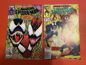 The Amazing Spider-Man #362 and 363 (1992) venom carnage