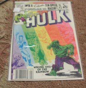 Incredible Hulk comic # 267  1982, Marvel bronze age glorian MOONSTONE LEADER