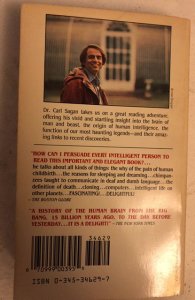 Carl Sagan the dragons of Eden 1977 267p