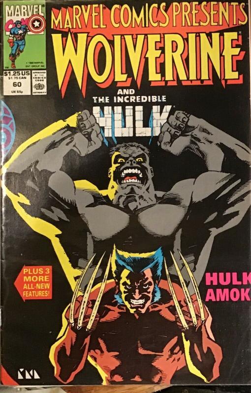 WOLVERINE/HULK 8 BOOK LOT (MARVEL)WOLVERINE #80(KEY ISSUE)PLUS 7 OTHERS NM 